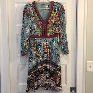 Beautiful beaded Anthropologie dress.